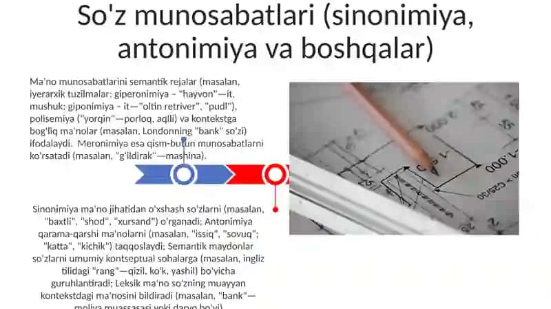 Leksemaning ifoda va mazmun plani 3