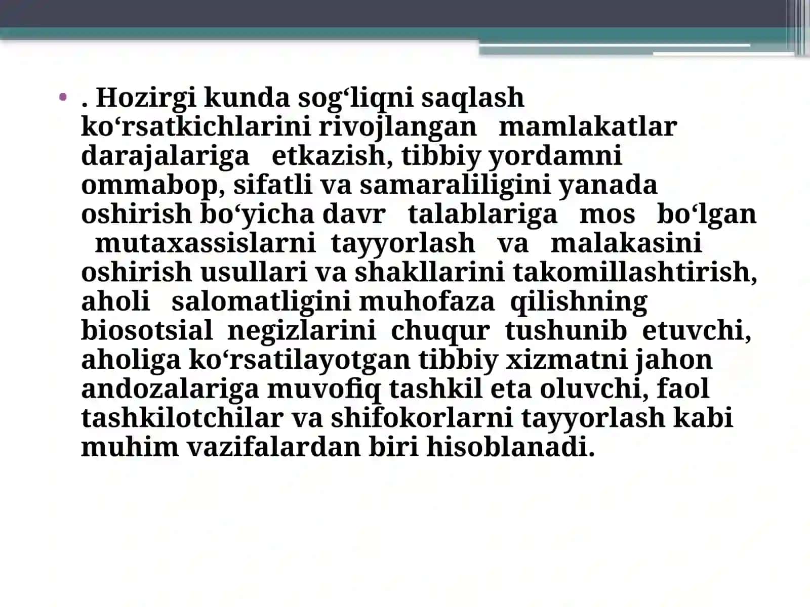 Tibbiyot statistikasi asoslari 3
