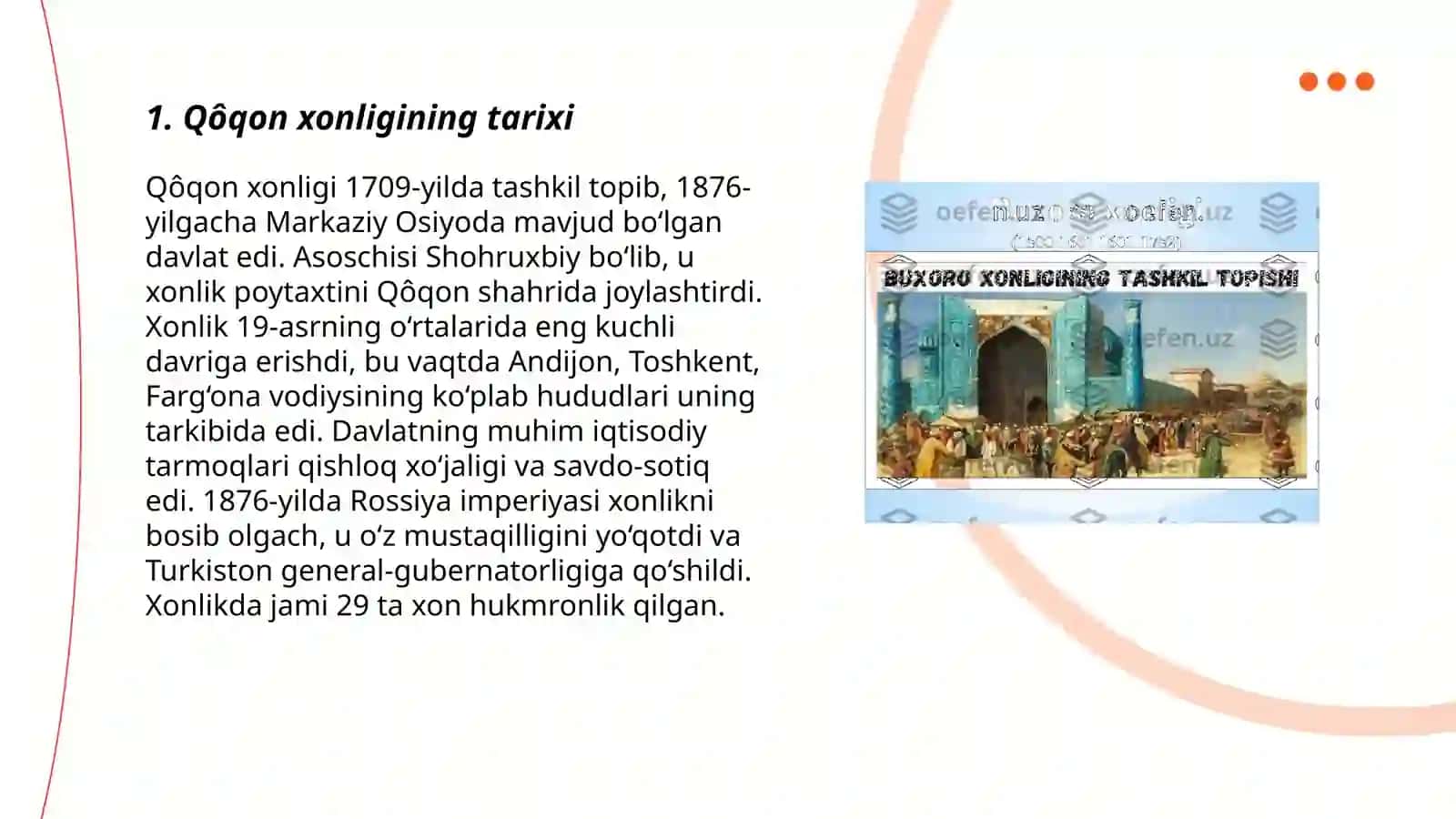 Qôqon xonligi memorchiligi 3