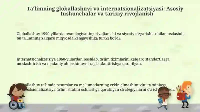 Ta’limning xalqarolashuvi va globallashuvi 3