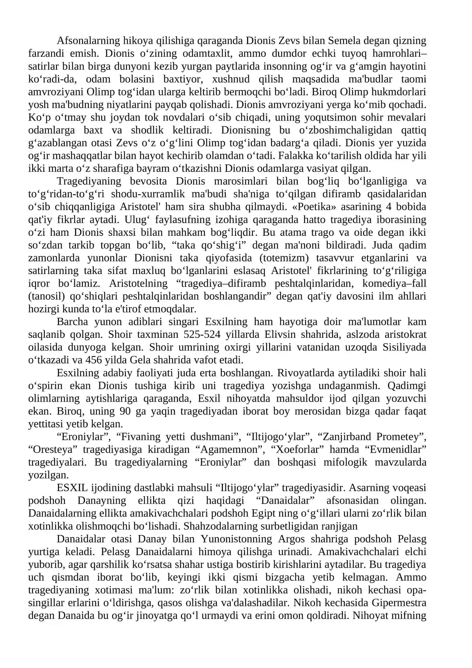 Attika va ellinizm davri yunon adabiyoti 3