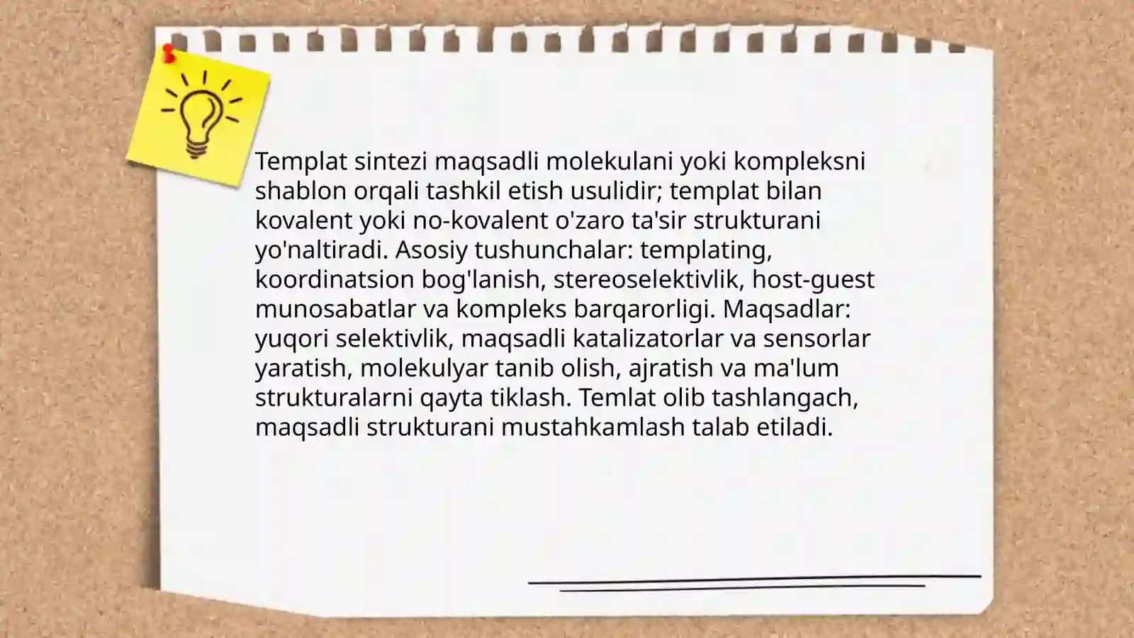 Templat sintez mohiyati 3