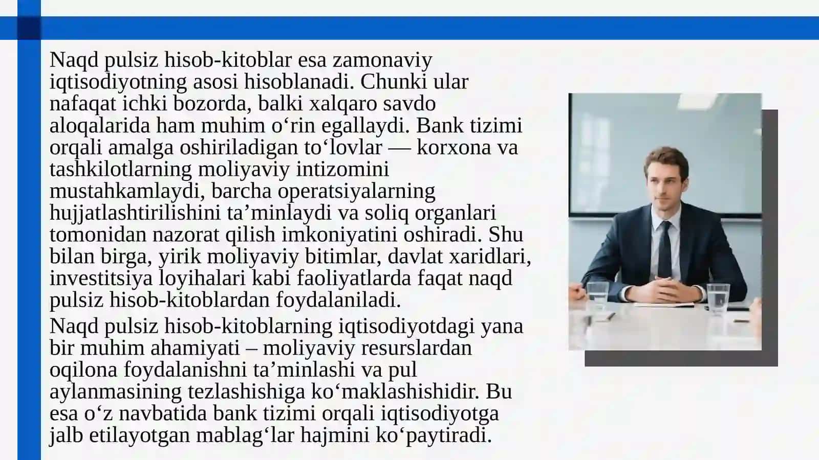 Naqd va naqd pulsiz shakllar 3