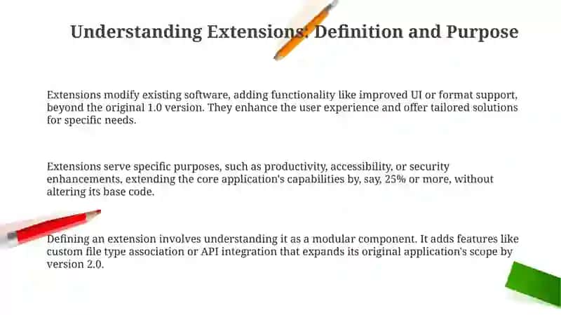 Understanding Extensions: Definition and Purpose 3