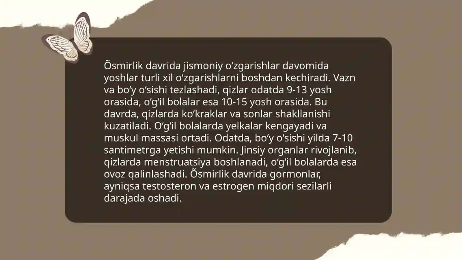 Õsmirlik davri 3