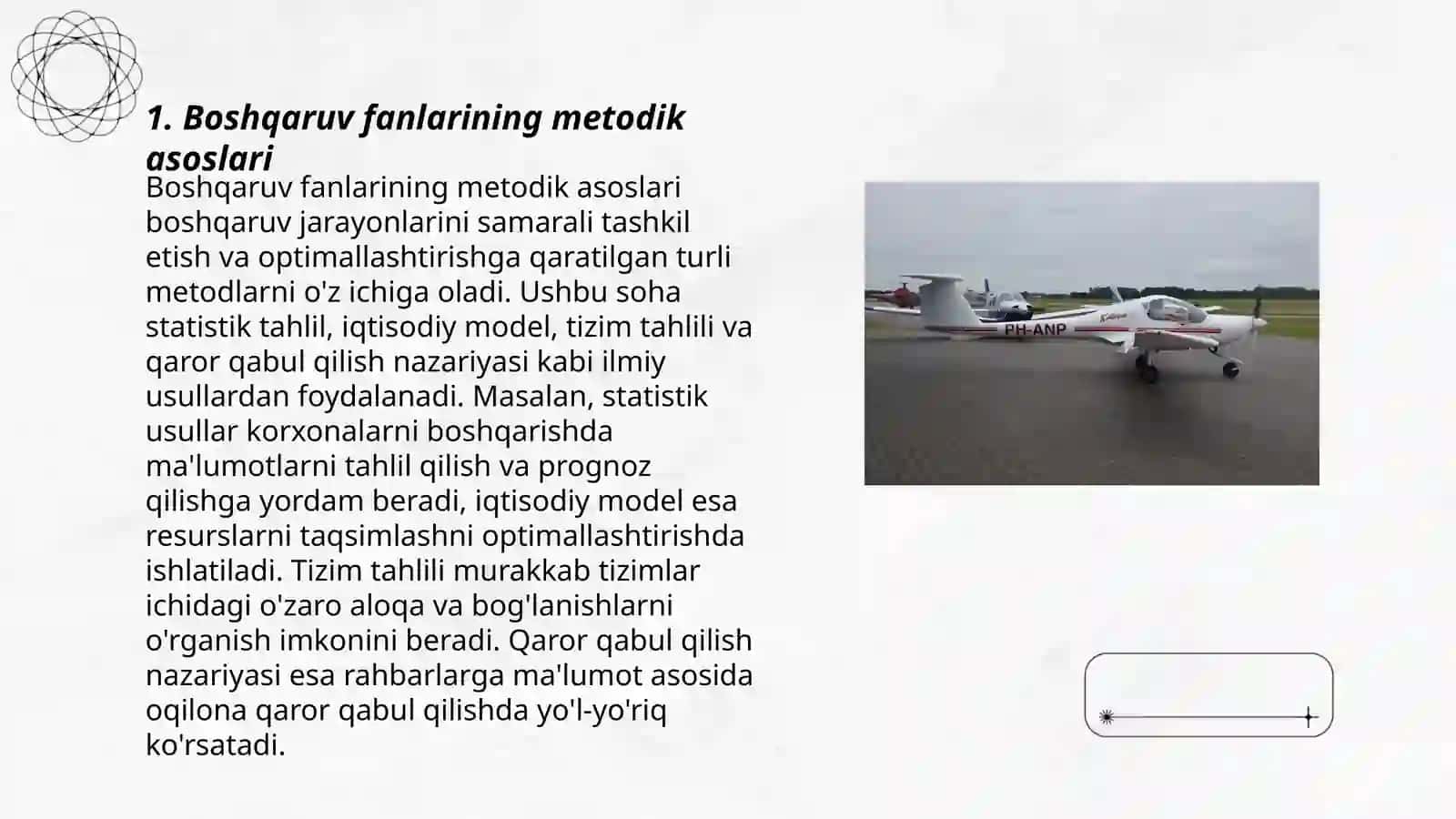 Boshqaruvda metodik fanlarning oʻrni 3