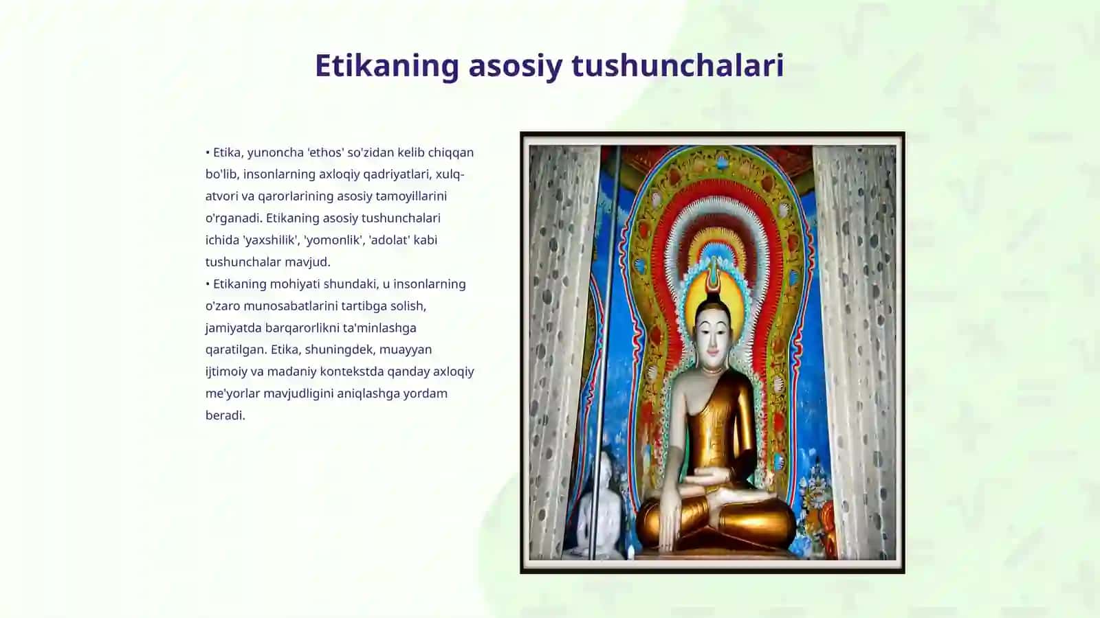 Etikaning mohiyati va madaniyati 3