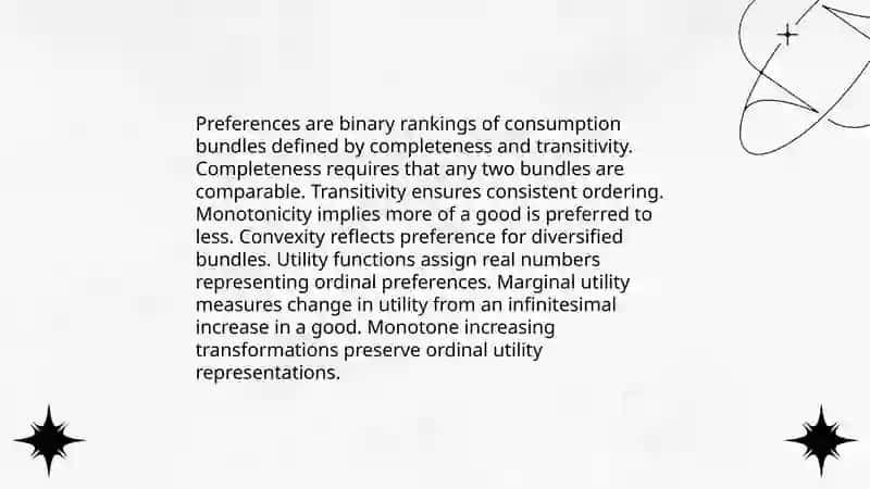 Theory of consumer choice 3