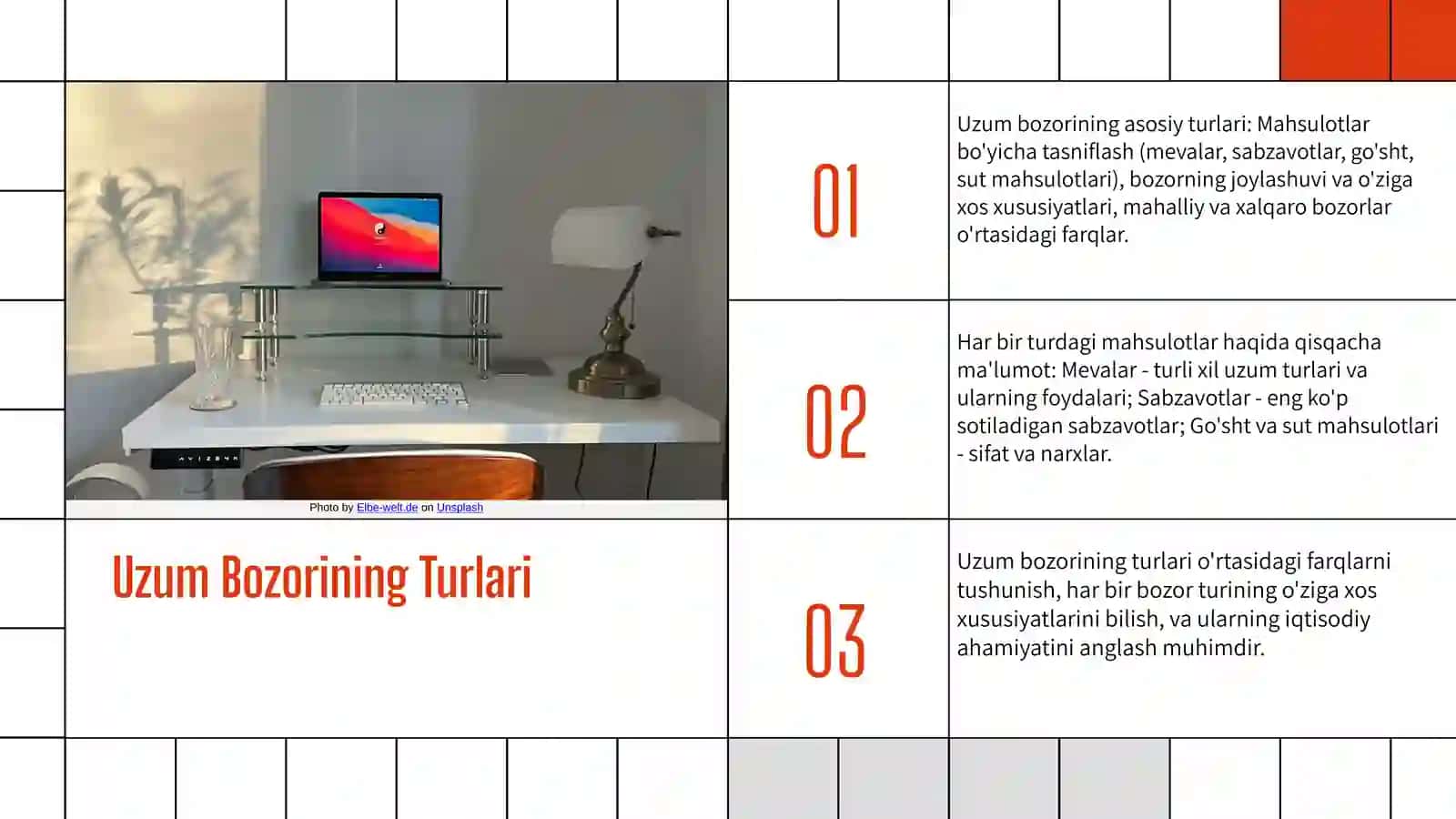 Uzum Bozorining Turlari 3