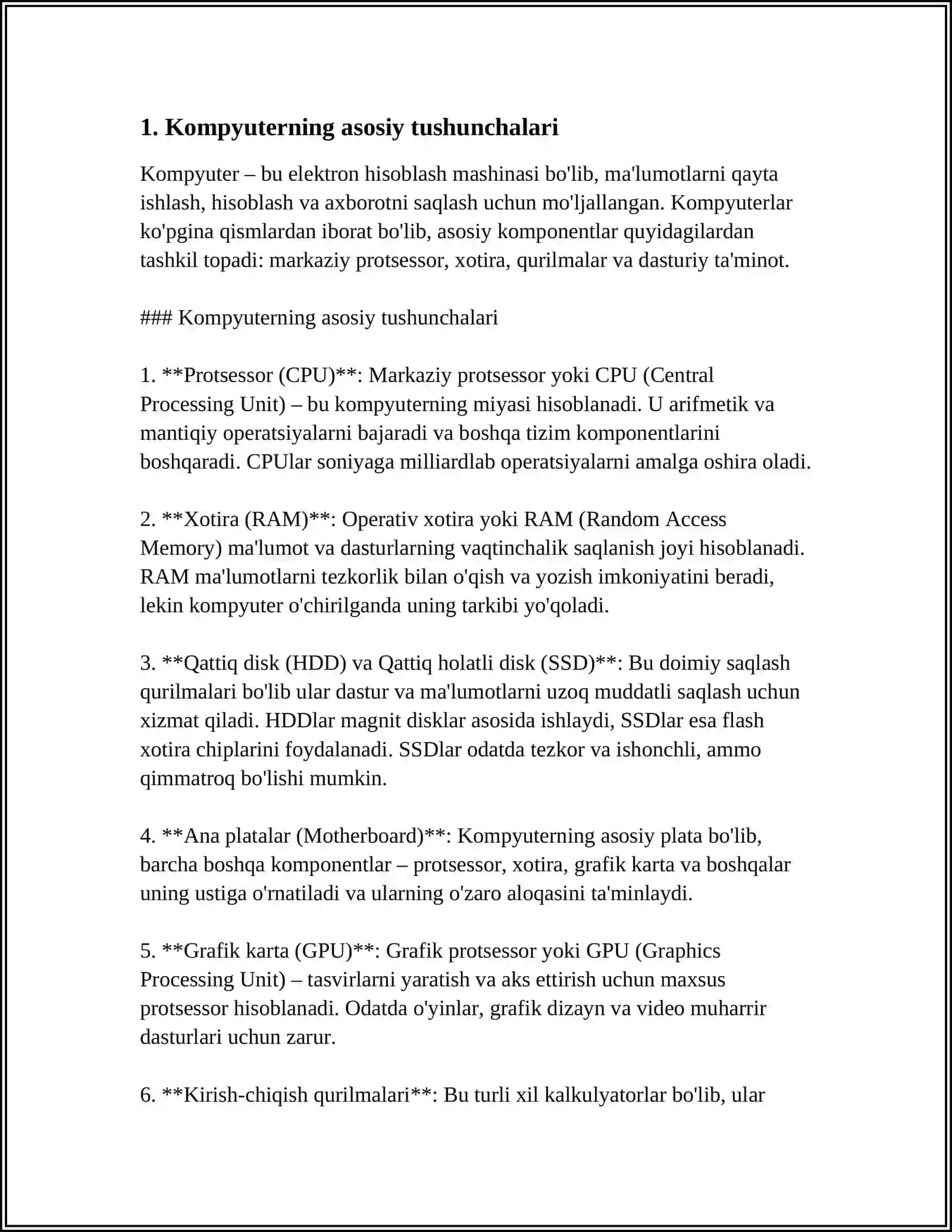 KOMPYUTER BILAN TANISHUV BOʻLIMINI OʻQITISH METODIKASI 3