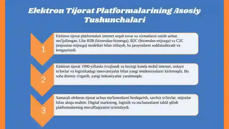Elektron tijorat platformalari va ularning ish prinsiplari 3
