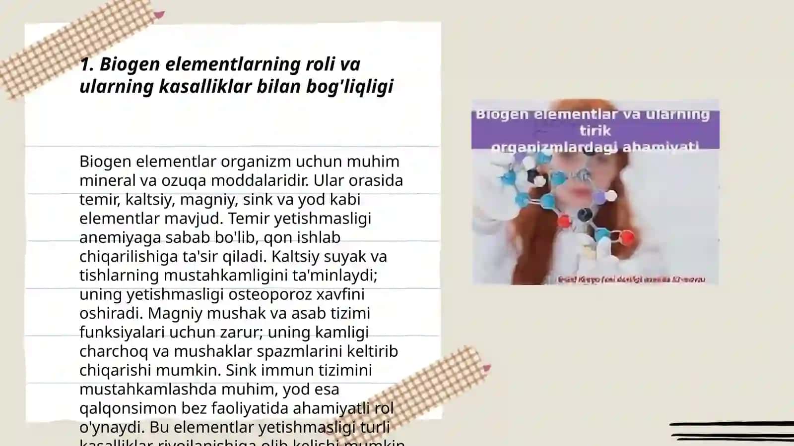 Tosh kasalliklarining kimyoviy asoslari 3