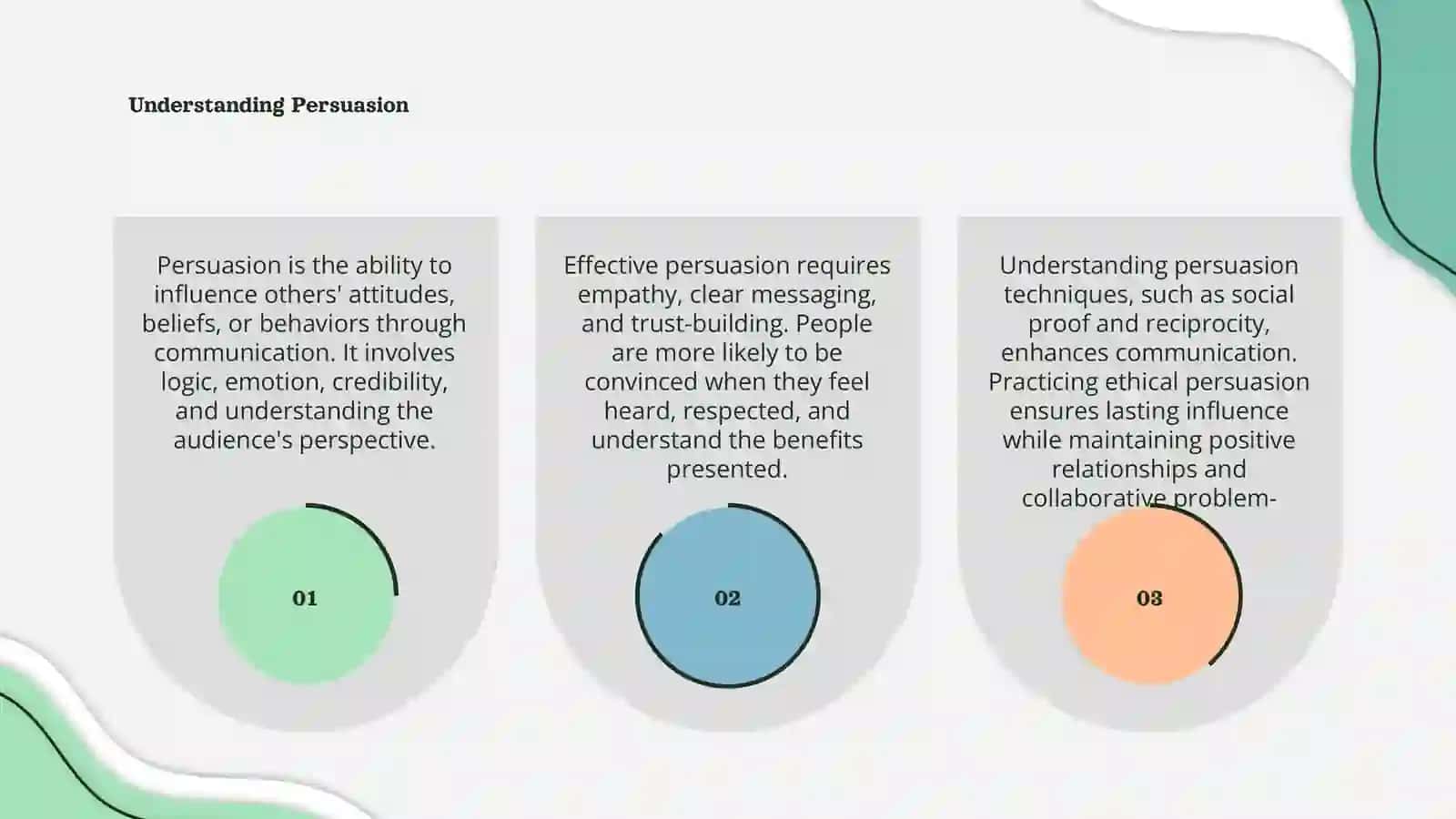 Convincing others 3