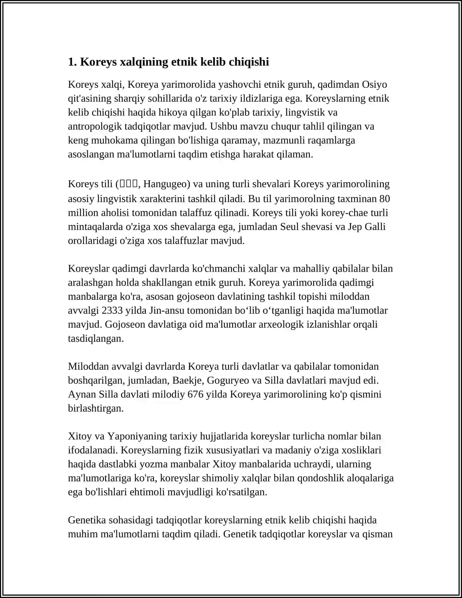 KOREYS XALQINING ETNIK KELIB CHIQISH TARIXI VA KONSEPSIYASI 3
