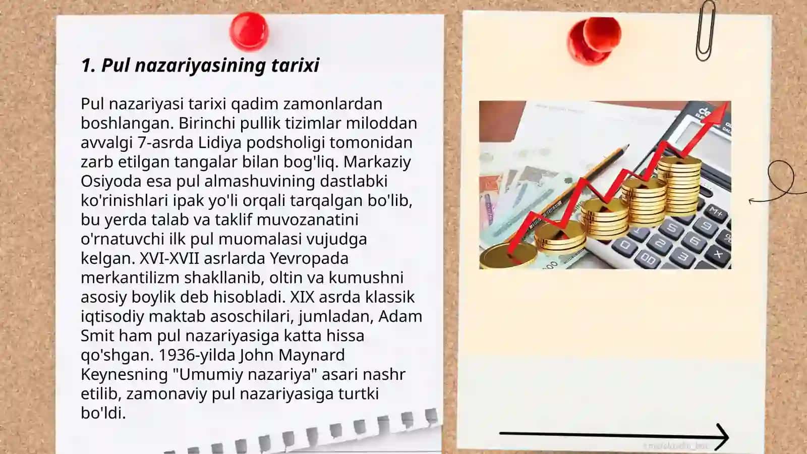 Pul nazariyasi 3