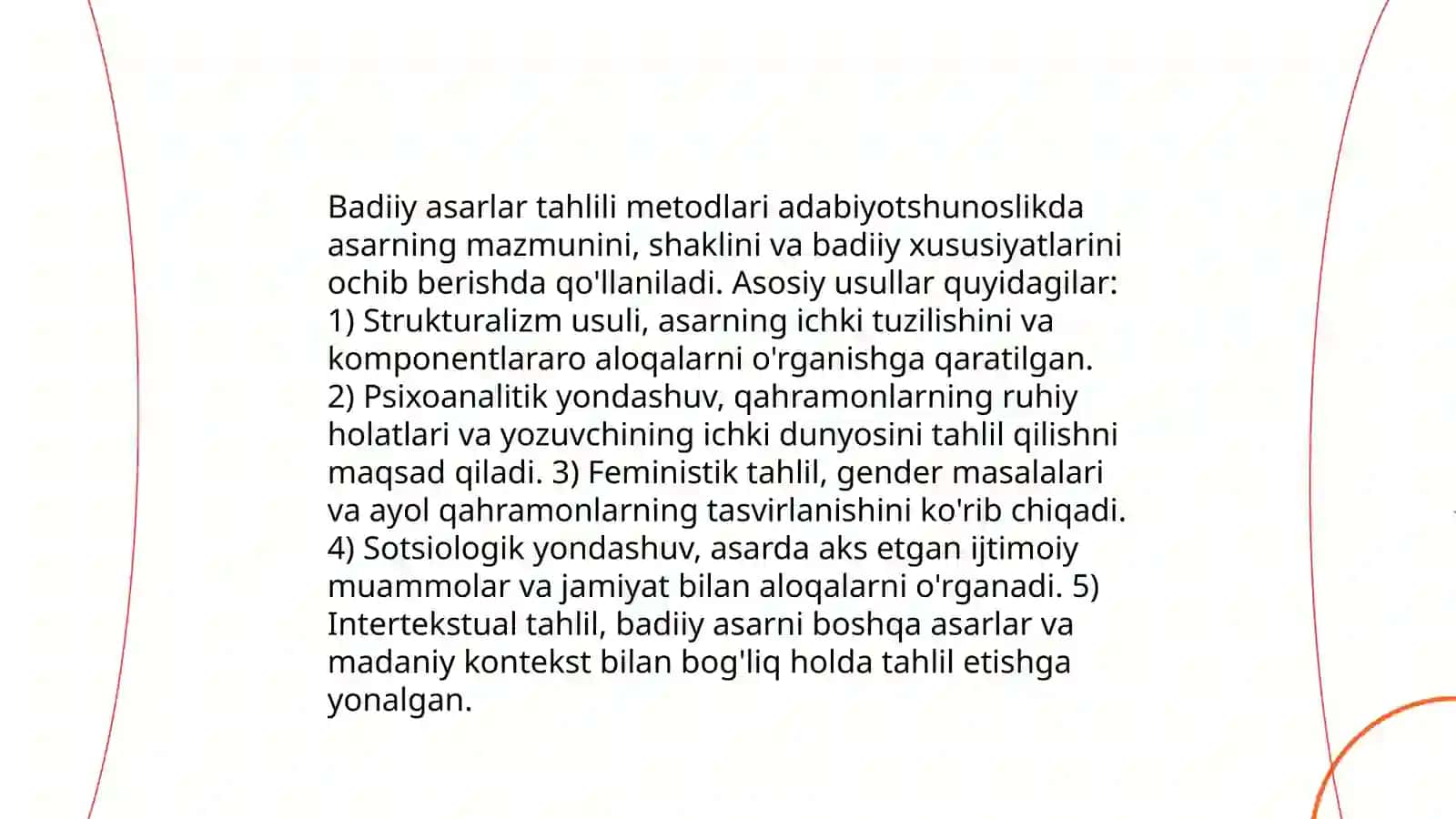 Badiiy asarlar tahlili metodlari 3