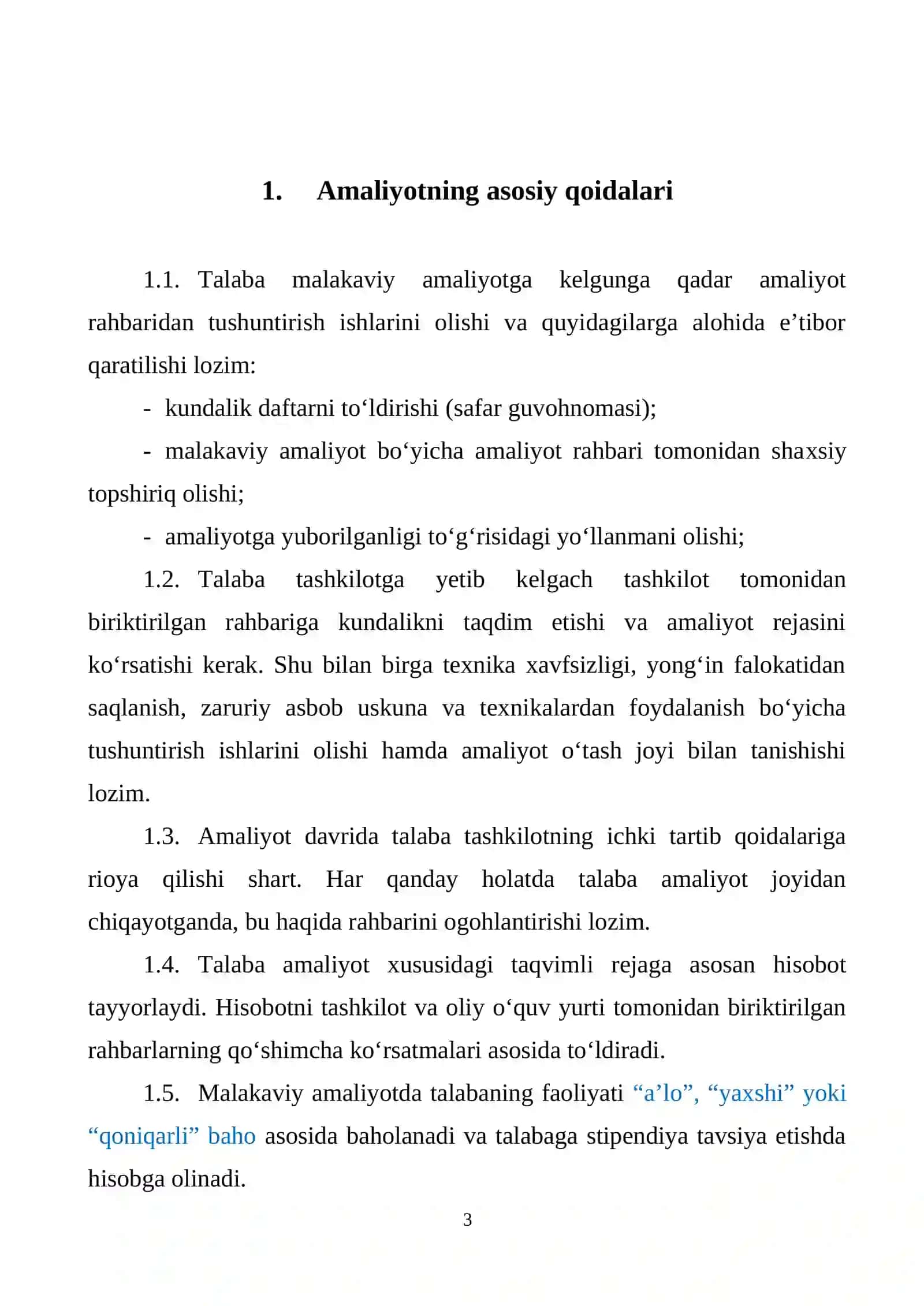 AMALIYOTCHINING KUNDALIGI 3