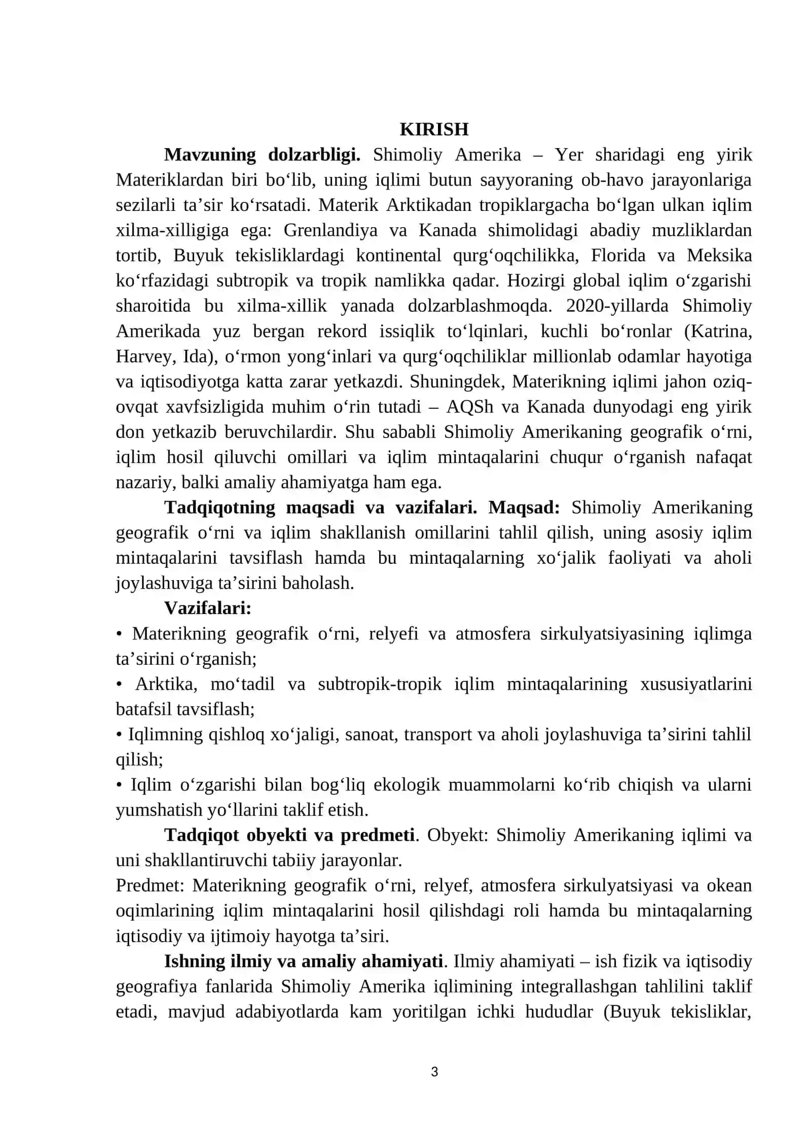 Shimoliy Amerika iqlim mintaqalari 3