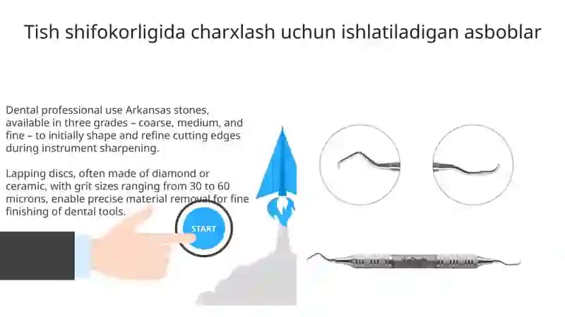 Tish asboblarini charxlash 3