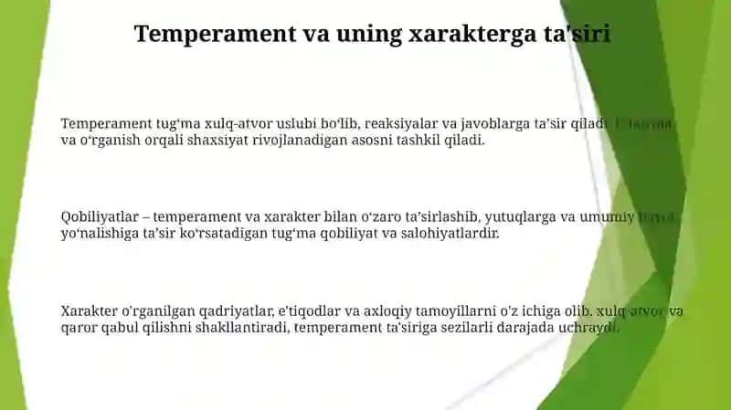 Temperament xarakter qobiliyat 3