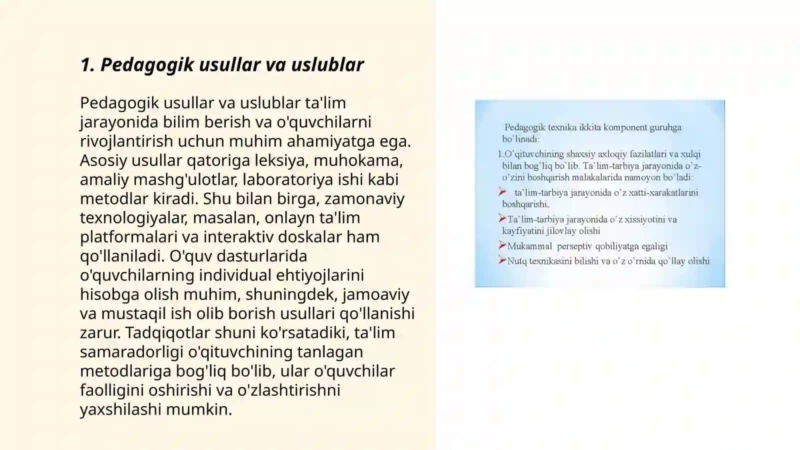 Pedagogik texnika va pedagogik mahorat 3