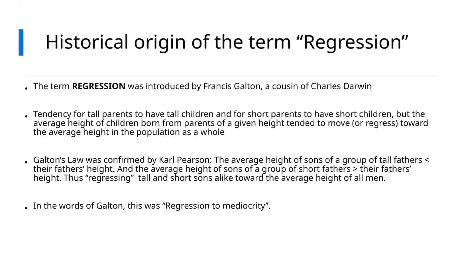 Simple linear regression 3