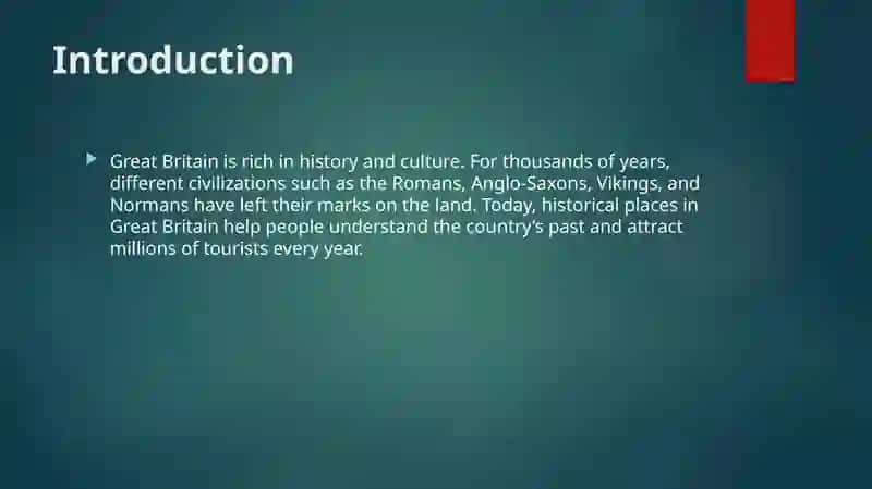 Historical Places of Great Britain 3