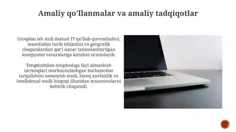 Uzoqdan Ishchi Stol Protokollari 3