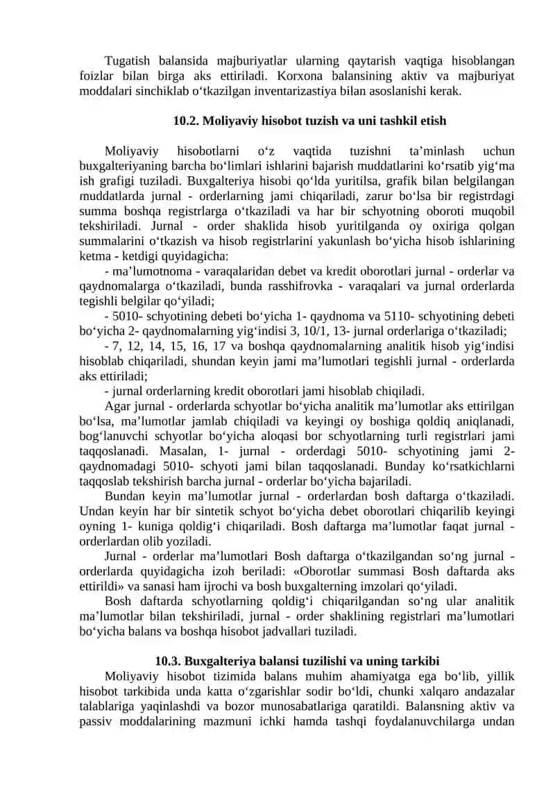Moliyaviy hisobot 3