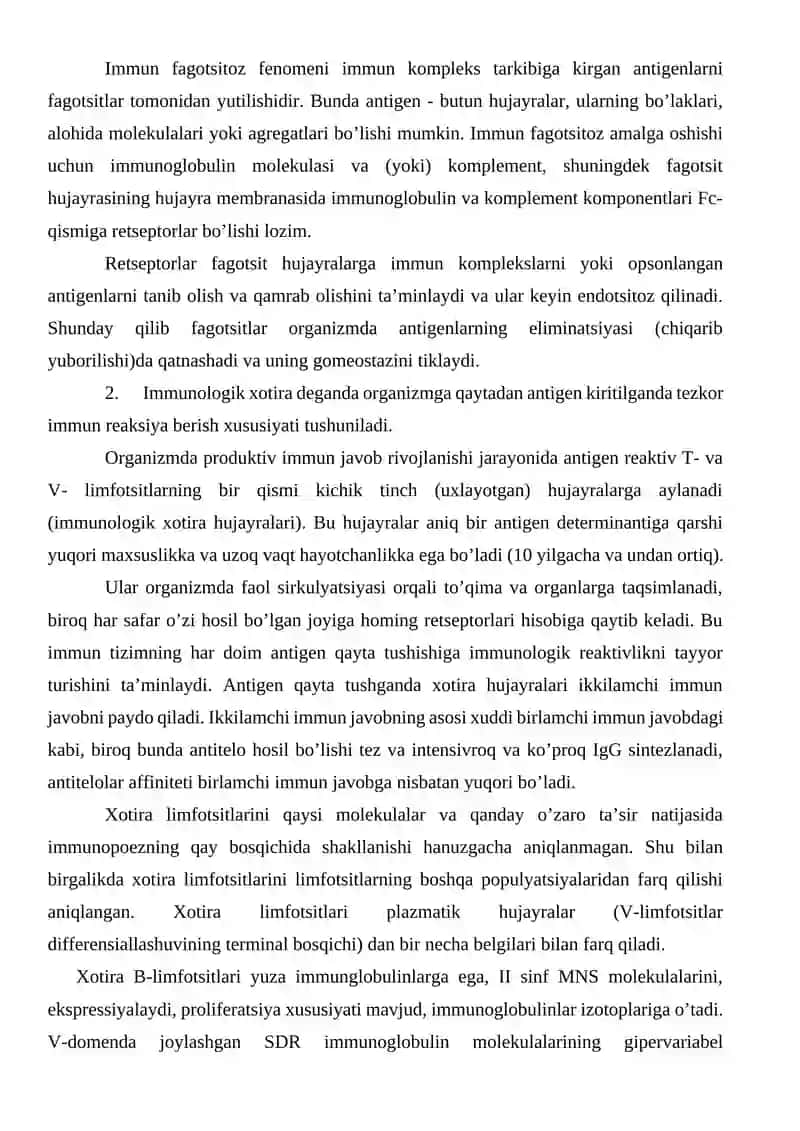 Hujayra immuniteti haqida tushuncha 3