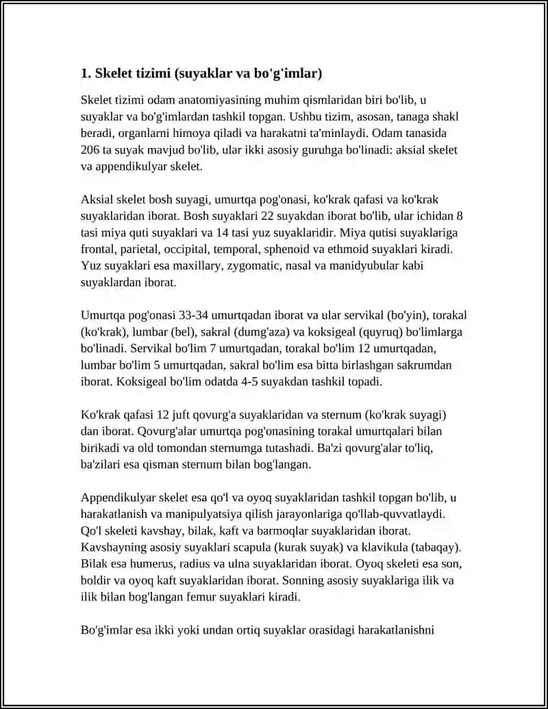 ODAM ANATOMIYASI 3
