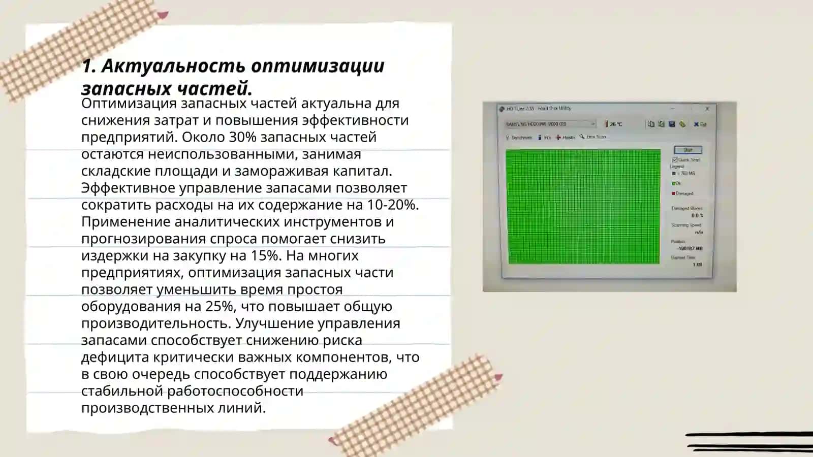Оптимизация комплекта запасных частей 3