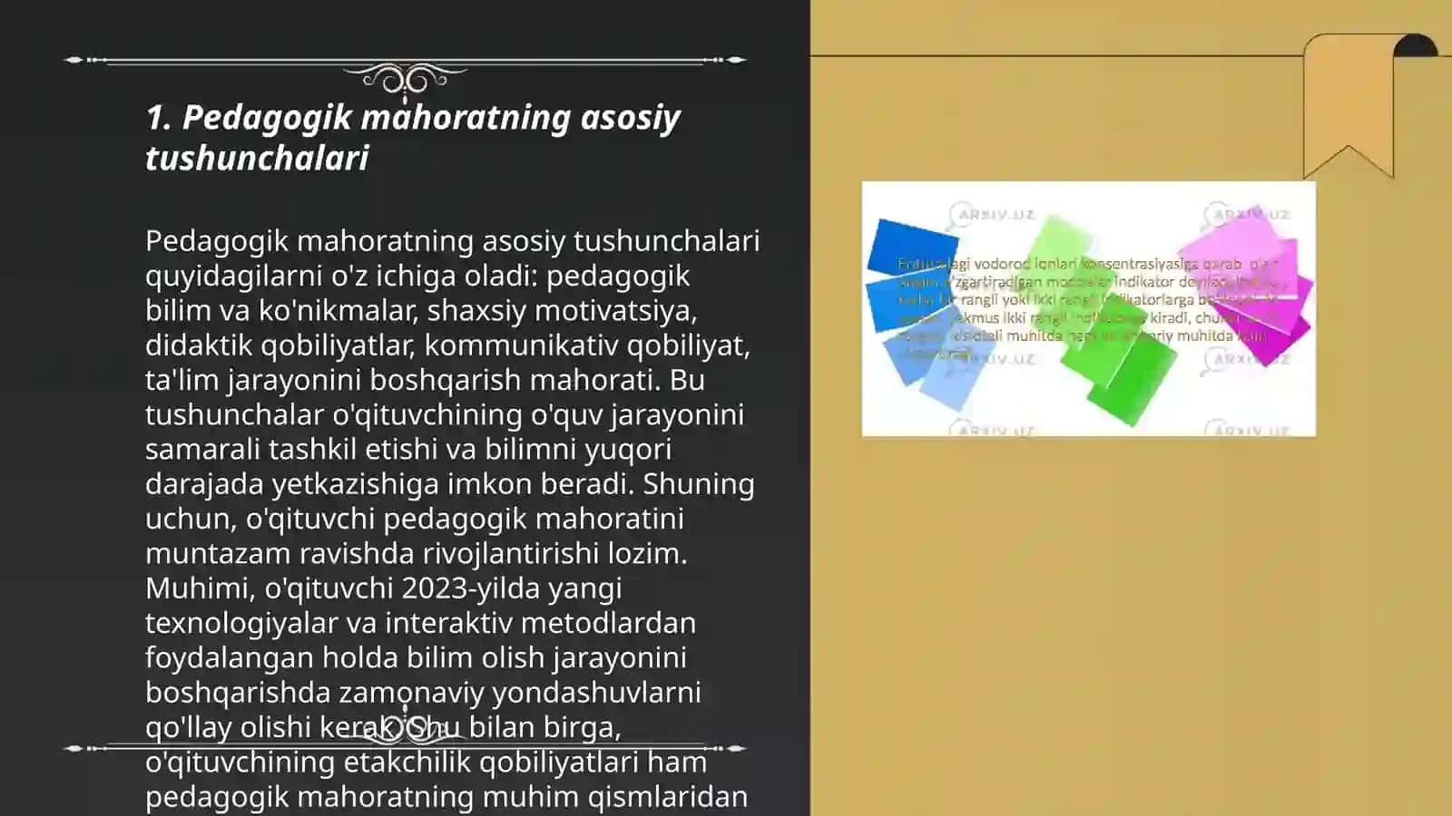 Pedagogik mahorat va uning ahamiyati 3