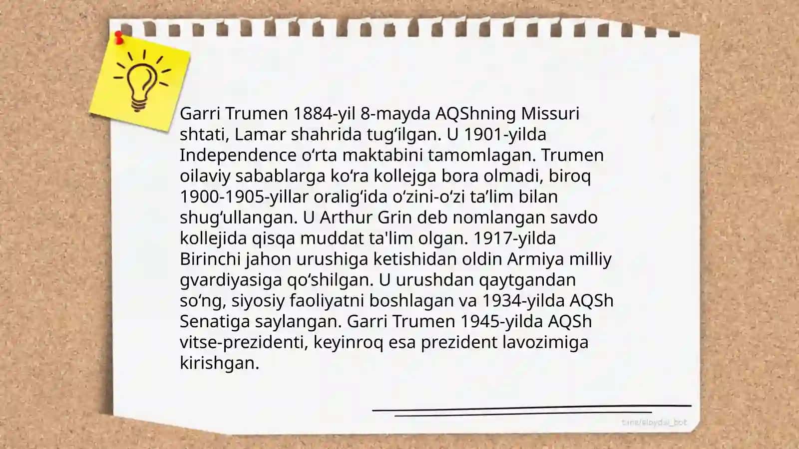 Garri Trumenning ichki va tashqi siyosati 3