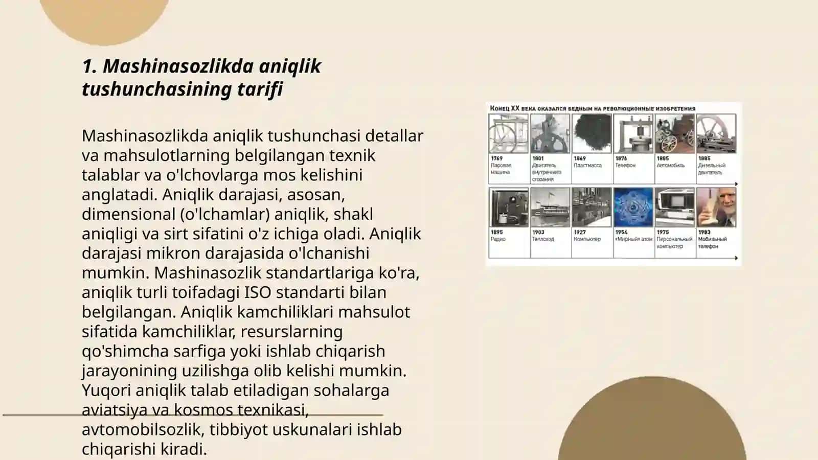 Mashinasozlikda aniqlik tushunchasi 3