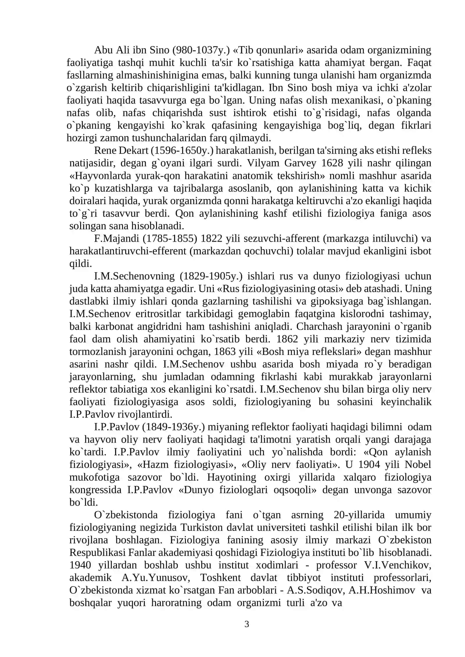 FIZIOLOGIK FUNKSIYALAR 3