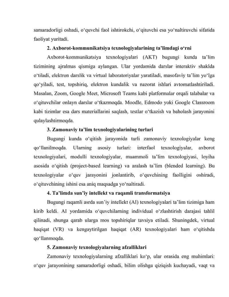Ta’limda zamonaviy texnologiyalar 3