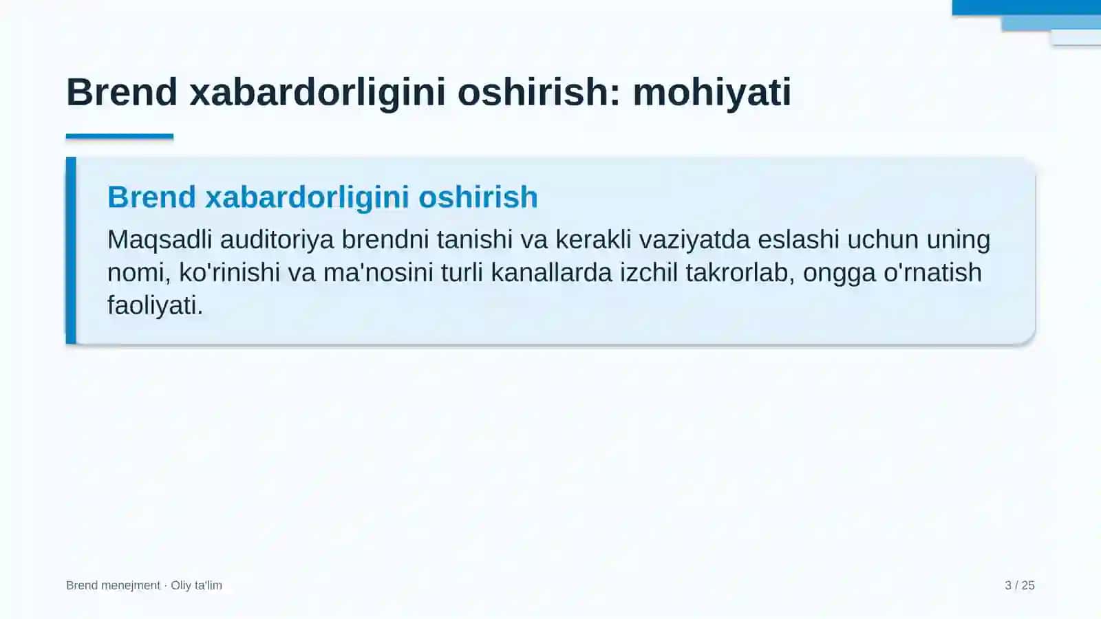 Dizayn studiyalarida brend xabardorligini oshirish 3
