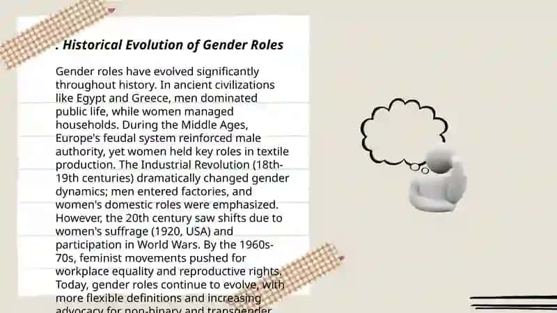Male |female roles, telephone technology 3