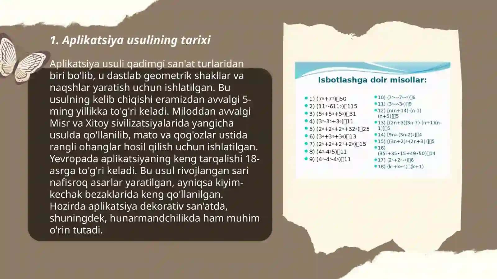 Aplikatsiya usulida panno yaratish 3