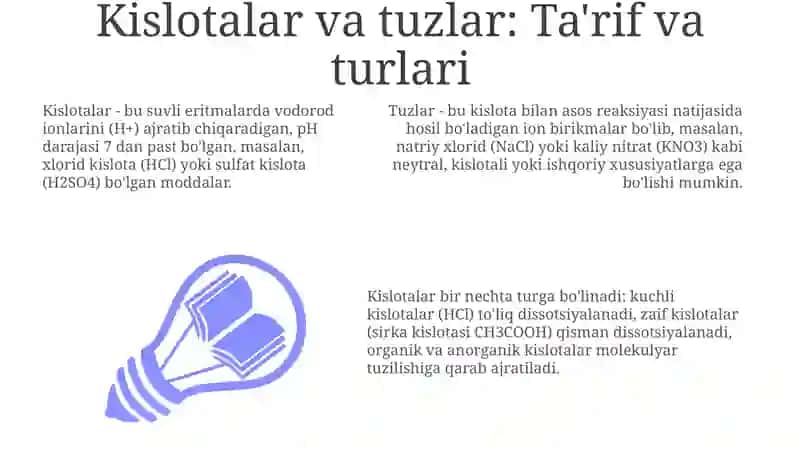 Kislotalar va tuzlar 3