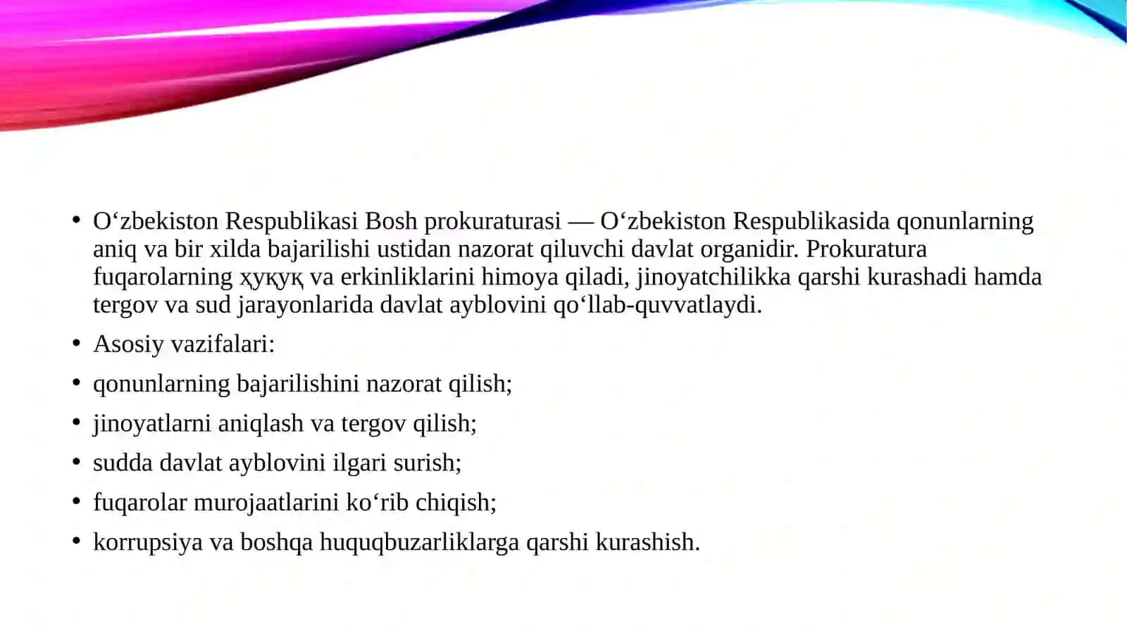 O‘zbekiston Respublikasi prokraturasi 3