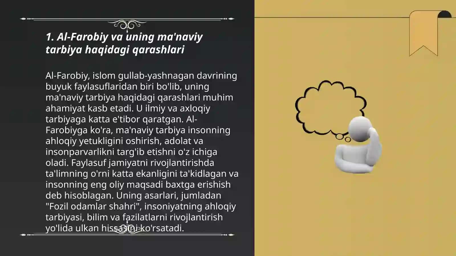 Al-Farobiy va uning ma'naviy tarbiya haqidagi qarashlari 3