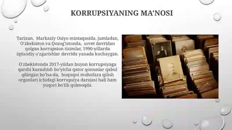 Korrupsiya tushunchasi ma'nosi va tarixi 3