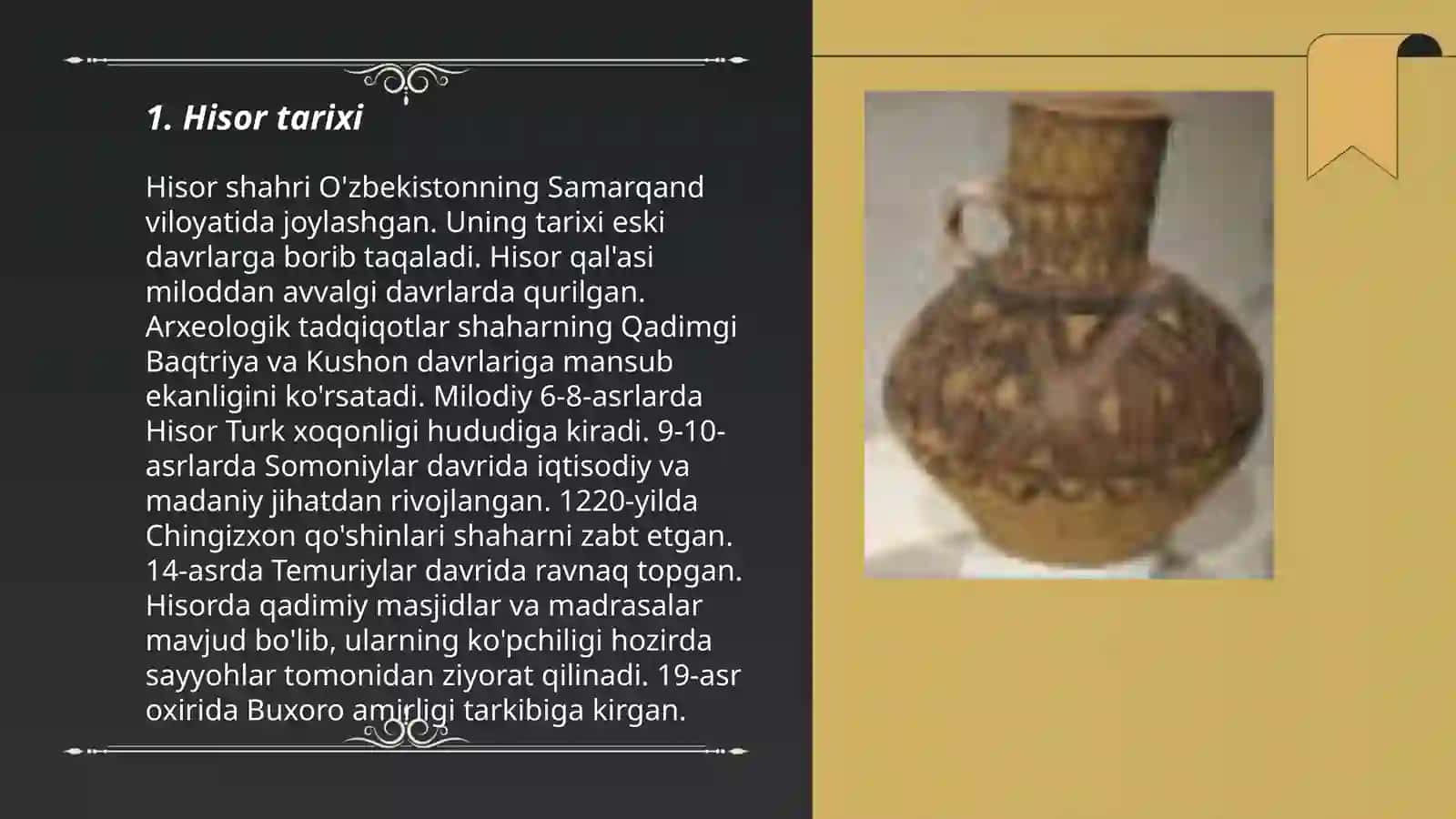 Hisor va jaytun madaniyati 3