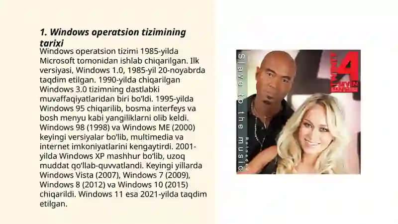Windows operatsion tizimi haqida tushuncha 3