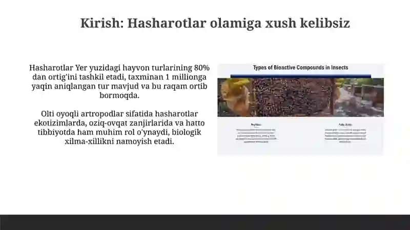 Hasharotlar Ekologiyasi 3