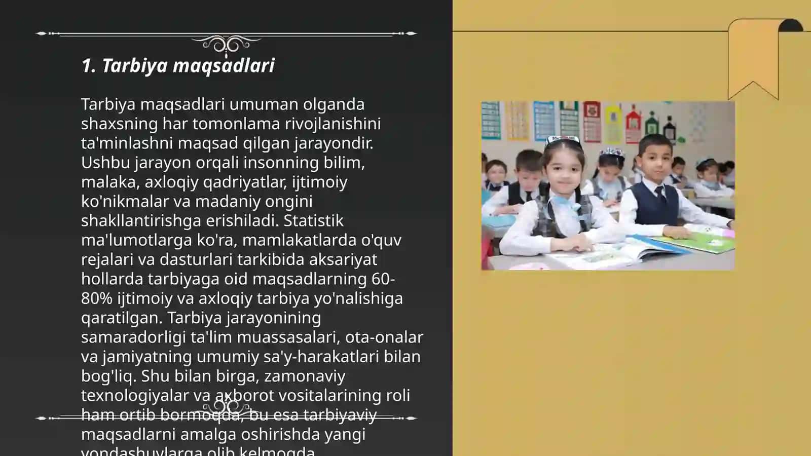 Tarbiya usullari va shakllari 3