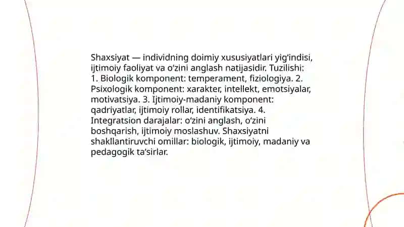 Shaxs psixologiyasi 3