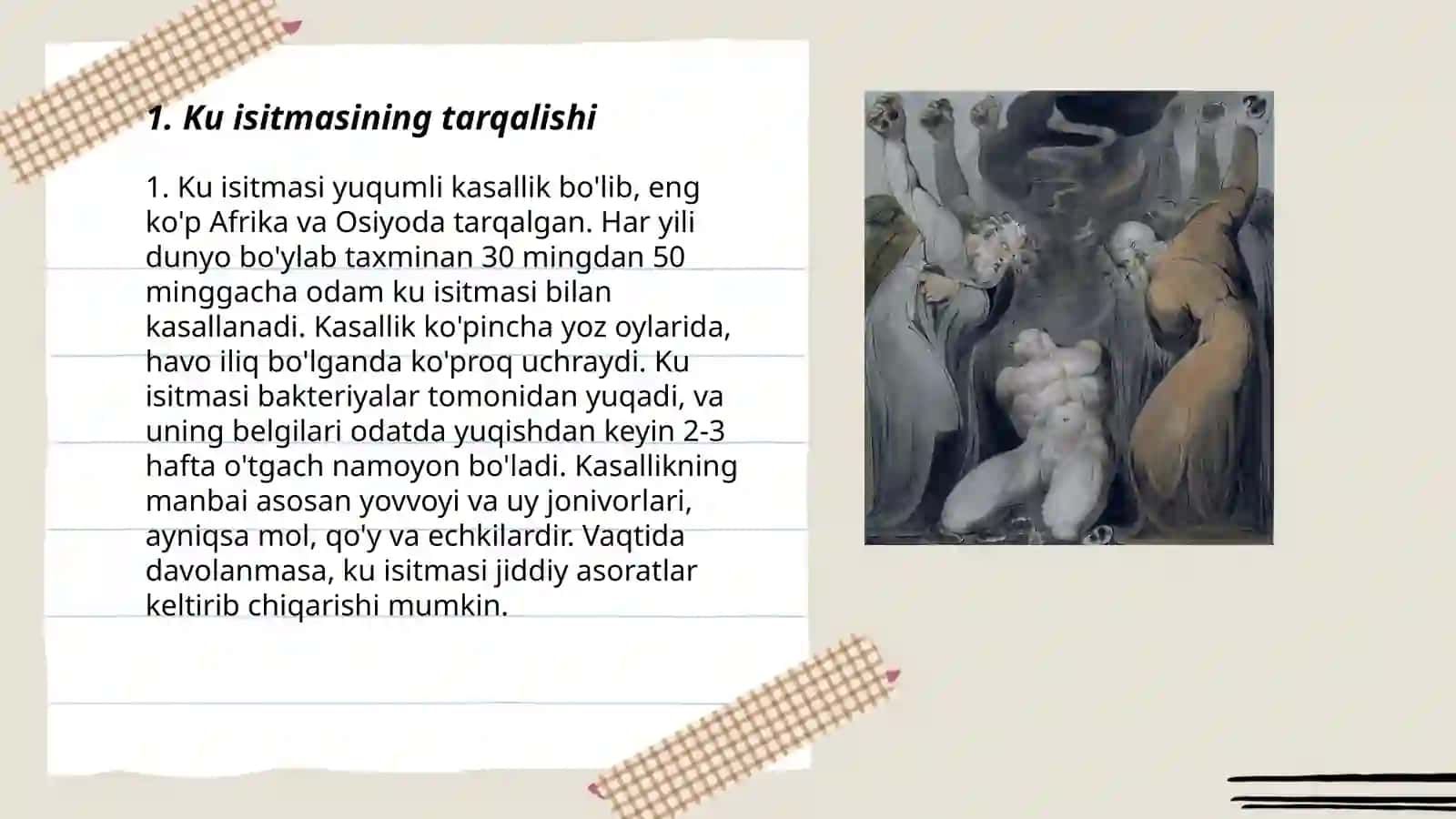 Ku isitmasi epidemiologiyasi, profilaktikasi va epidemiologik nazorati 3